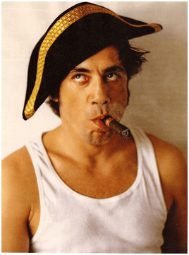 Javier Bardem cigar