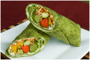 Vegetable wrap