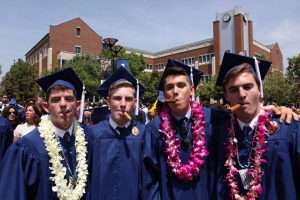 loyola, high school, graduation, cigar