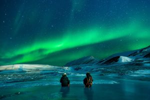 alaska northern lights, northern lights, united states, states, state, us state, snow, mountains, cold, cold night, lights, north, 