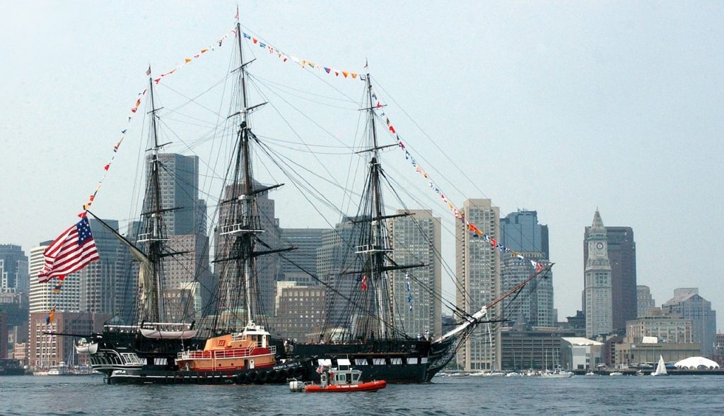 massachusetts, boston massachusetts, boston mass, state, us state, old ship, ocean, skyline, cityscape, city