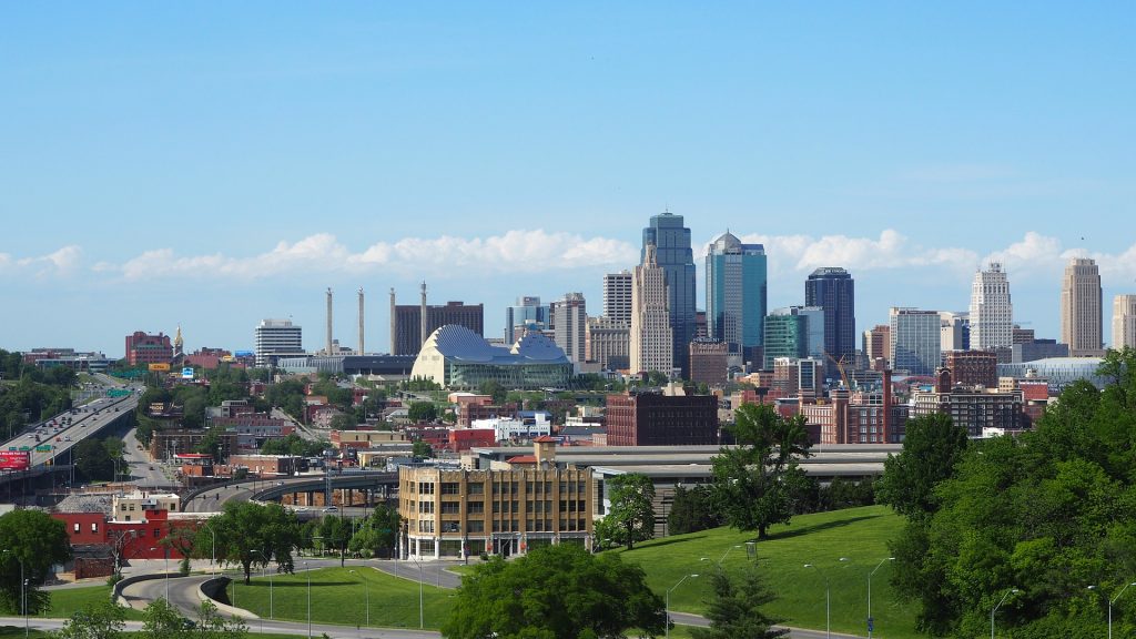 kansas, missouri, city, cityscape, skyline