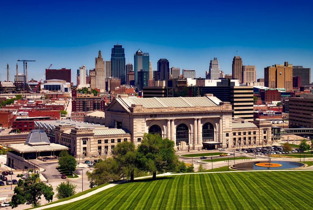 kansas city, missouri, city, cityscape, skyline, us state, state