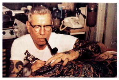 sailor jerry, smoking pipe, smoke, smoking, tattooing, tattoo, tattoos, honolulu, hawaii, hawaii tattoos, pipe, tobacco, custom tobacco