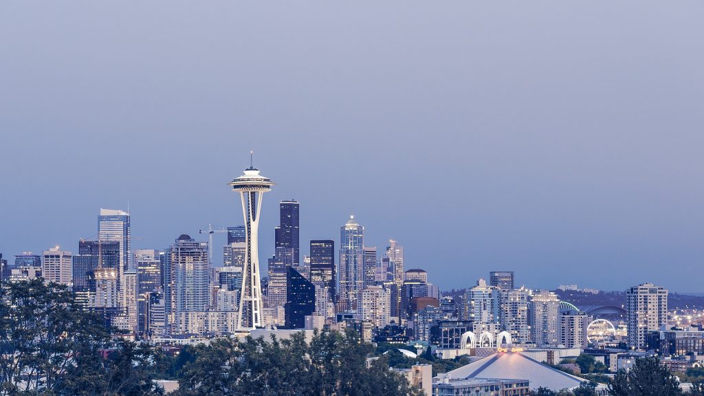 seattle skyline, washington, washington state, western state, the west, us state, state